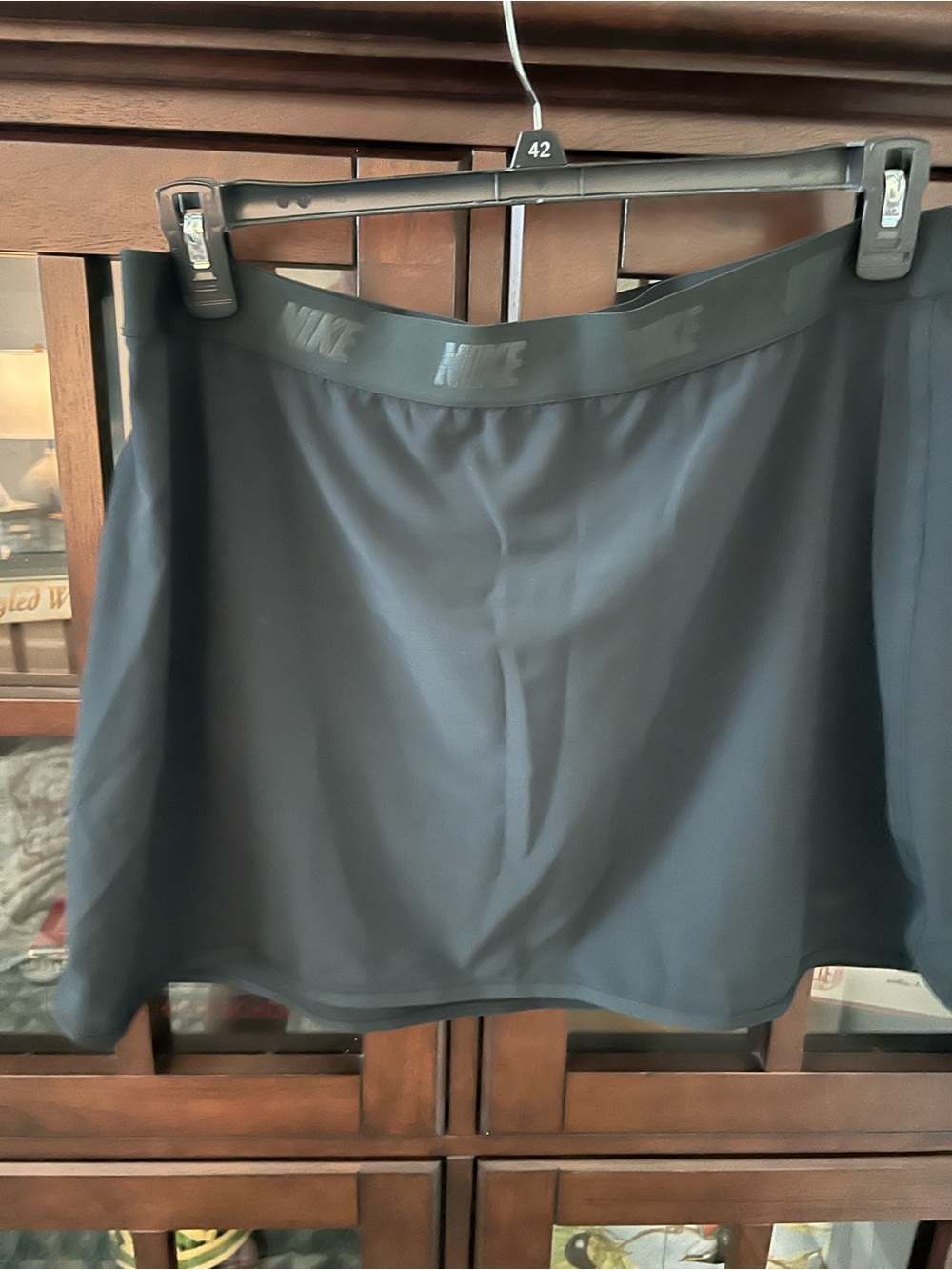 Nike Black Sport Skirt with Subtle Logo Waistband